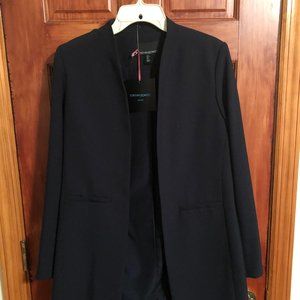 Cynthia Rowley navy blue women's blazer- small